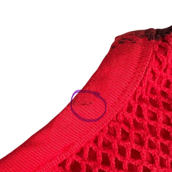 Rare JNCO Y2K Graphic Tank Top Unisex XL Skater Logo Mesh Grunge Streetwear Rave - Picture 7 of 7